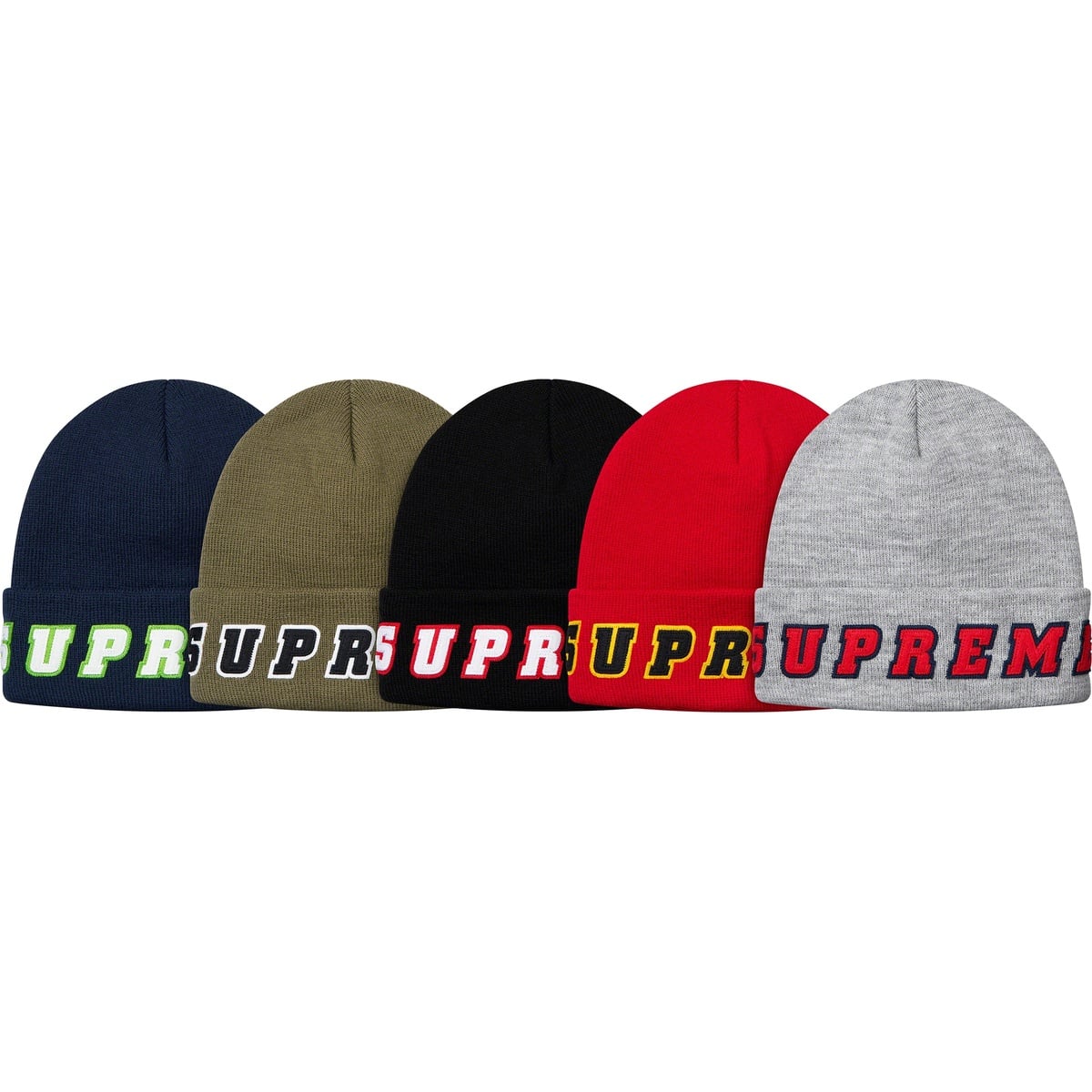 Felt Logo Beanie - spring/summer 2019 - Supreme