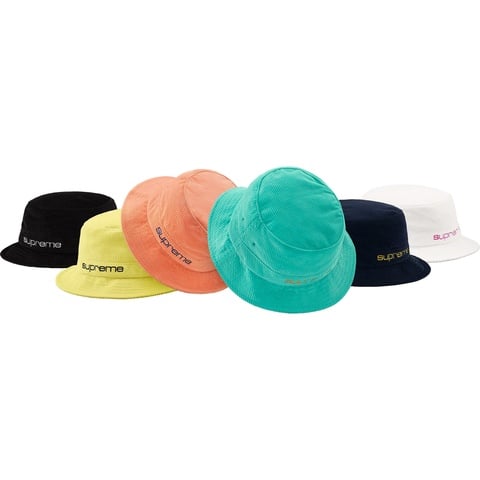 Supreme Compact Logo Corduroy Crusher - $58.00