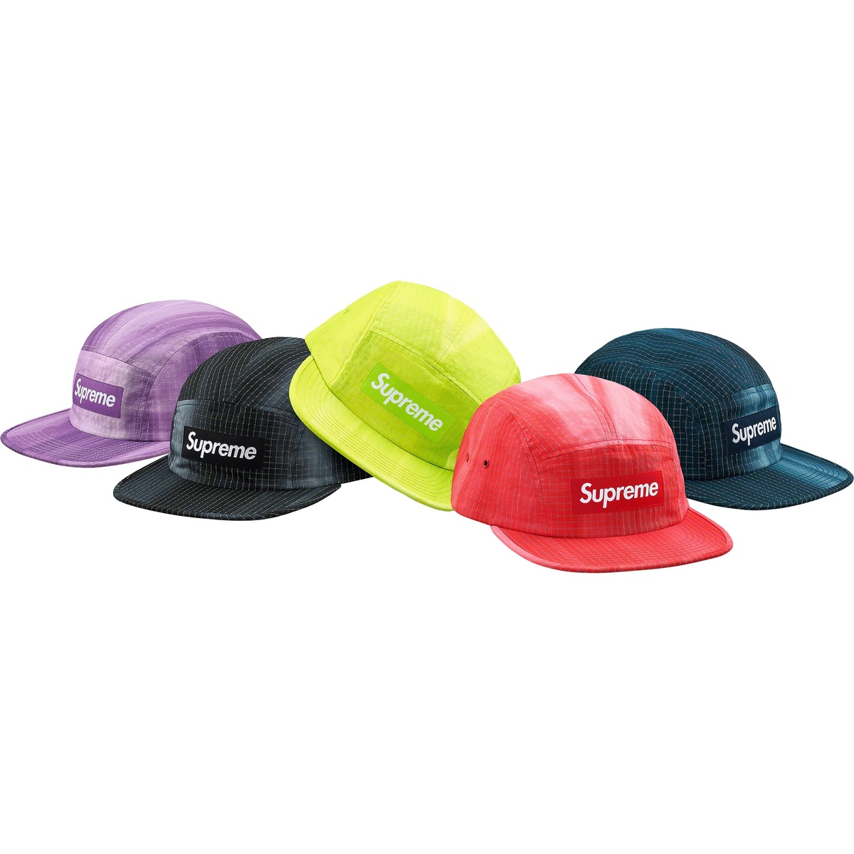 Supreme Tie Dye Ripstop Camp Cap (spring/summer 2019) - $48.00