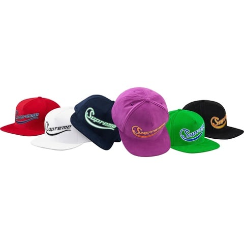 Supreme Metallic Logo Corduroy 5-Panel - $44.00