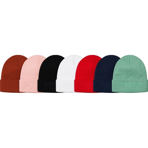 Supreme Tonal Logo Beanie - $32.00