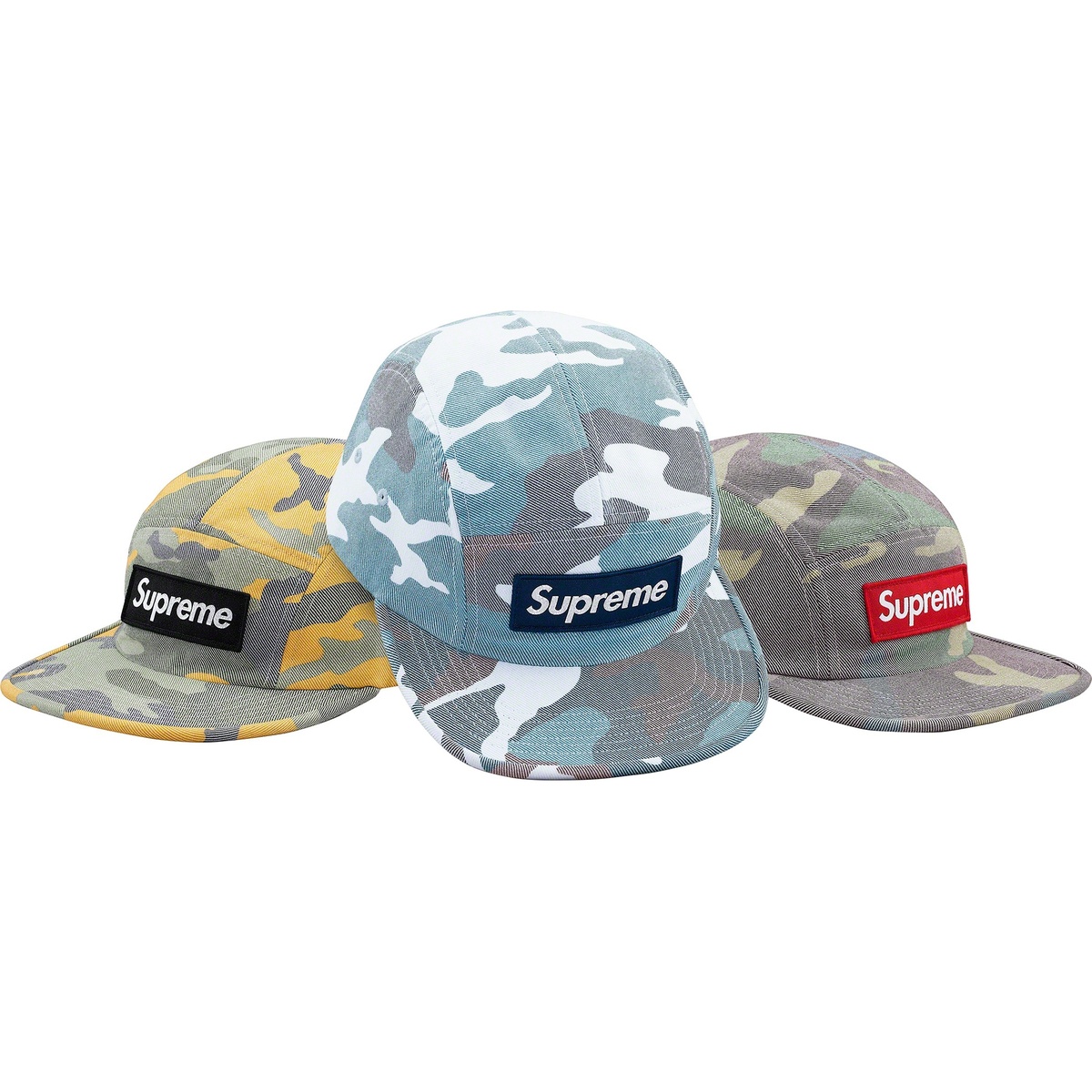 Washed Out Camo Camp Cap - spring/summer 2019 - Supreme