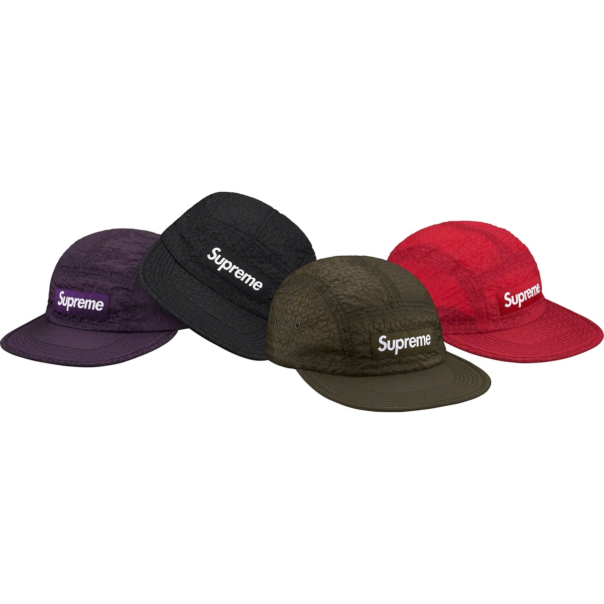 Supreme Geometric Ripstop Camp Cap (spring/summer 2019) - $48.00