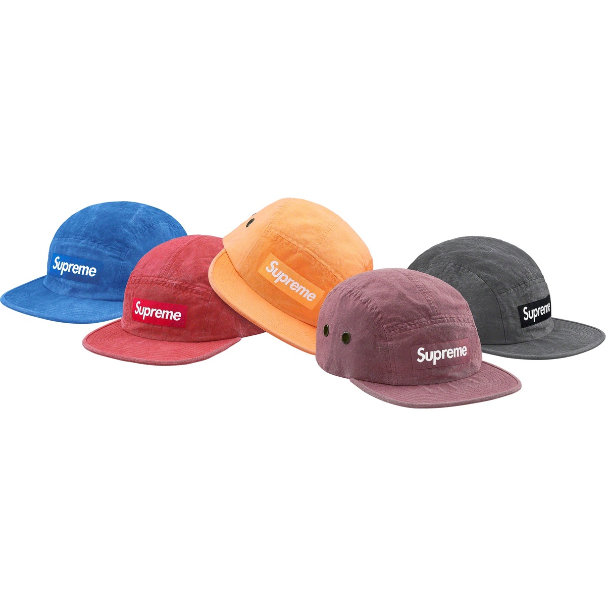 Supreme Washed Linen Camp Cap (spring/summer 2019) - $48.00
