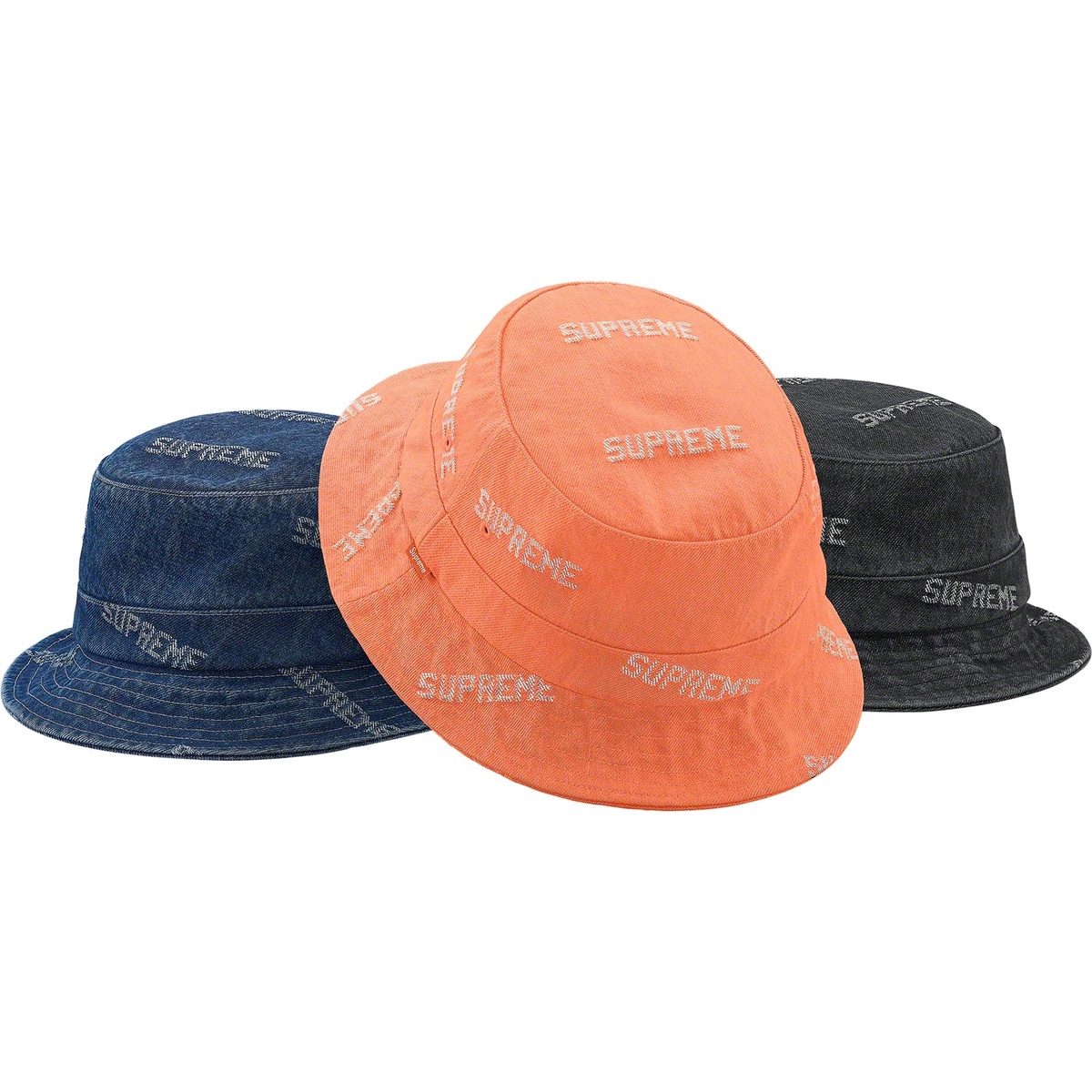 Supreme Logo Denim Crusher (spring/summer 2019) - $58.00