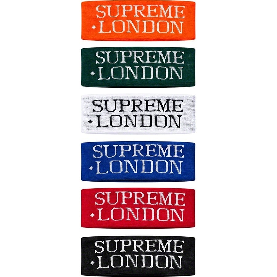 Supreme International Headband (fall/winter 2019) - $32.00
