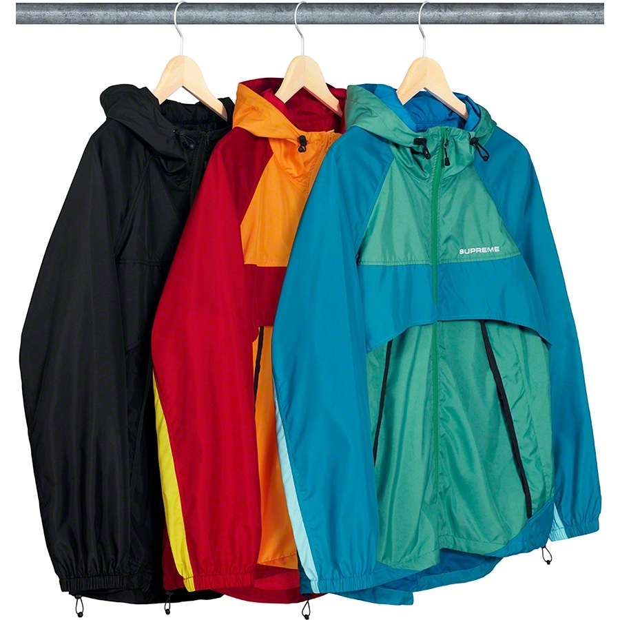 Supreme *POSTPONED* Paneled Hooded Windbreaker (spring/summer 2019)