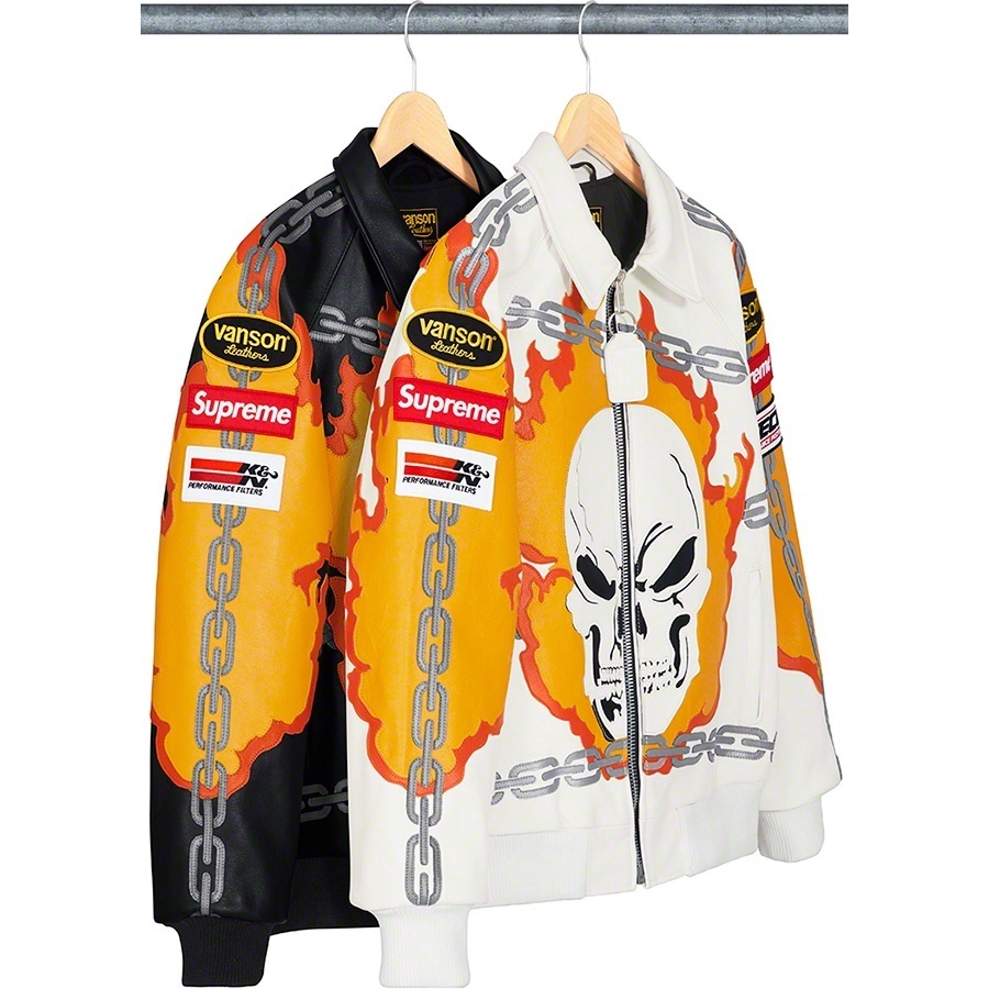 Supreme®/Vanson Leathers® Ghost Rider© Jacket - Supreme