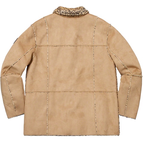 Supreme Reversible Faux Suede Leopard Coat - Colorway
