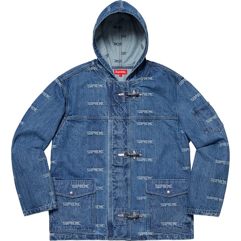 Supreme Logo Denim Turnout Jacket - Colorway