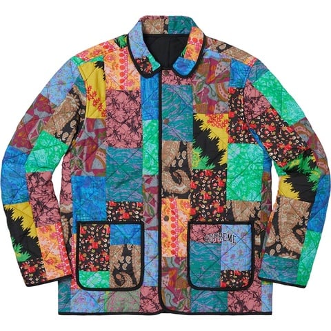 Supreme Reversible Patchwork Quilted Jacket - $218.00
