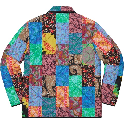 Supreme Reversible Patchwork Quilted Jacket - Colorway