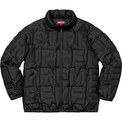 Bonded Logo Puffy Jacket - spring/summer 2019 - Supreme