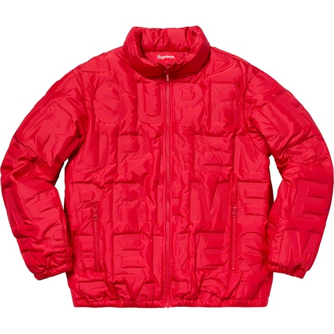 Bonded Logo Puffy Jacket - spring/summer 2019 - Supreme