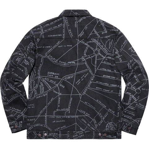 Gonz Map Work Jacket - spring/summer 2019 - Supreme