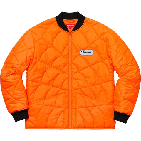 Supreme Spider Web Quilted Work Jacket - Colorway