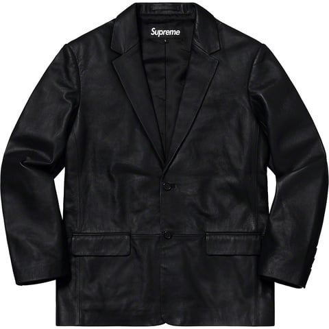 Leather Blazer - spring/summer 2019 - Supreme