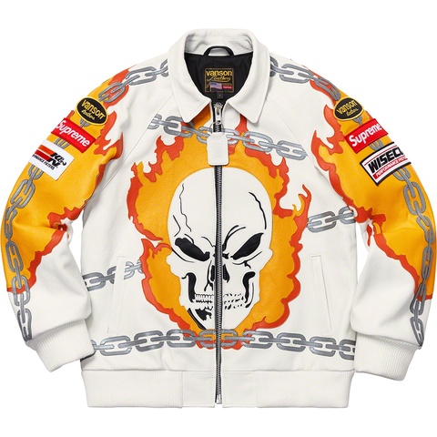 Supreme Supreme®/Vanson Leathers® Ghost Rider© Jacket - Colorway