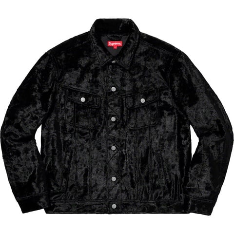 ジャケット・アウター Supreme Fuzzy Pile Trucker Jacket Fuzzy Pile Trucker Jacket - spring/summer 2019 - Supreme