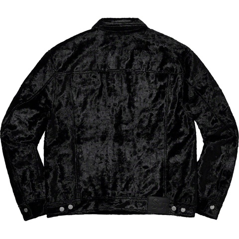 Supreme Fuzzy Pile Trucker Jacket - Colorway