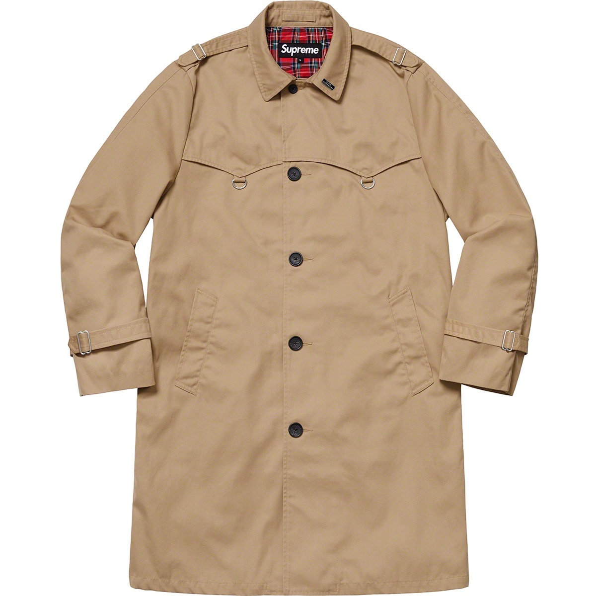 Supreme D-Ring Trench Coat (SS19) - $328