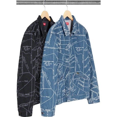 Gonz Map Work Jacket - spring/summer 2019 - Supreme