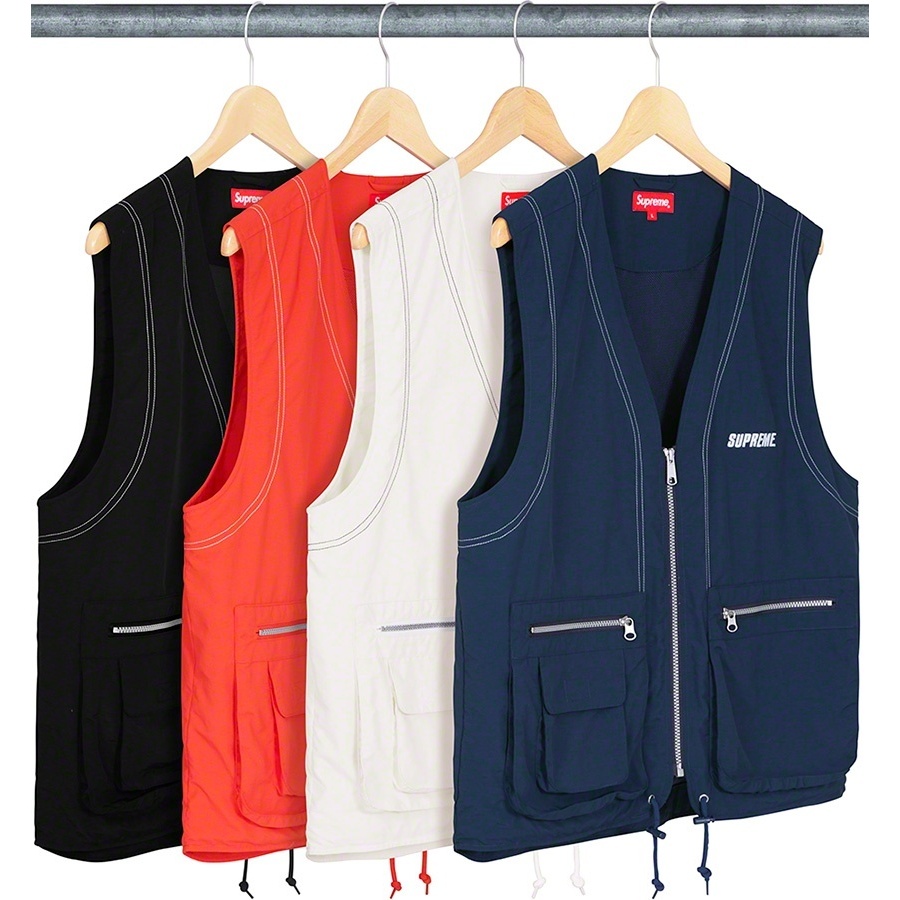 トップス Supreme Nylon Cargo Vest Nylon Cargo Vest - spring/summer 2019 - Supreme