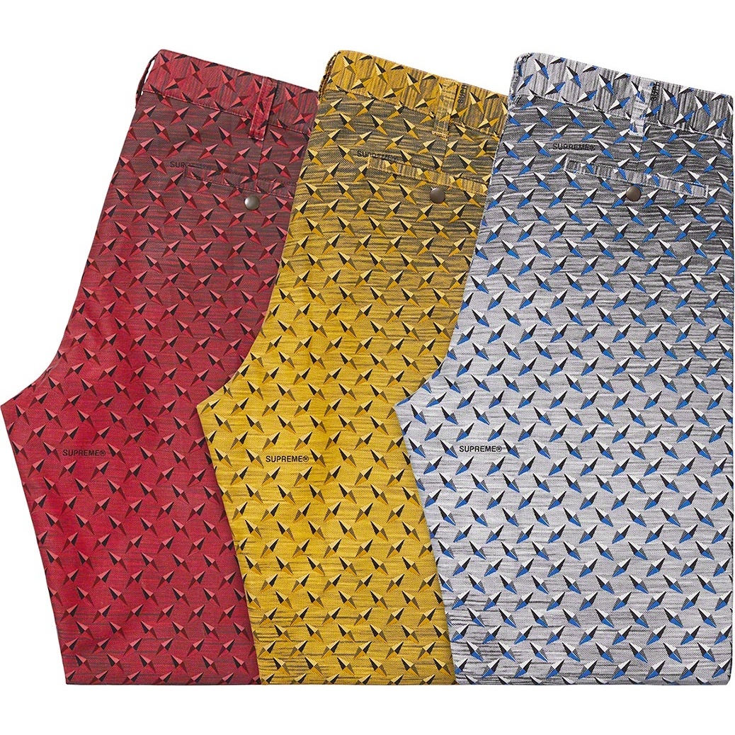 Diamond Plate Double Knee Work Pant - Supreme
