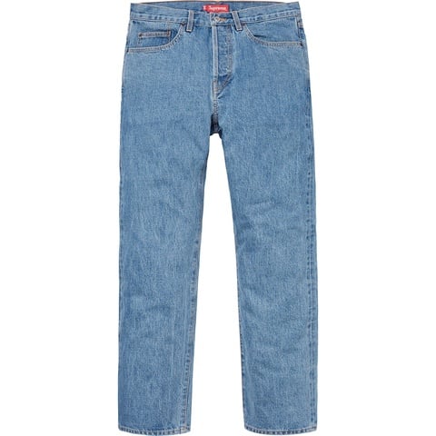 Supreme Stone Washed Slim Jean - $168.00