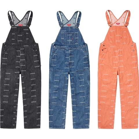 Logo Denim Overalls - spring/summer 2019 - Supreme