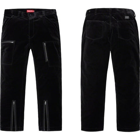 Supreme Velvet Flight Pant - $188.00
