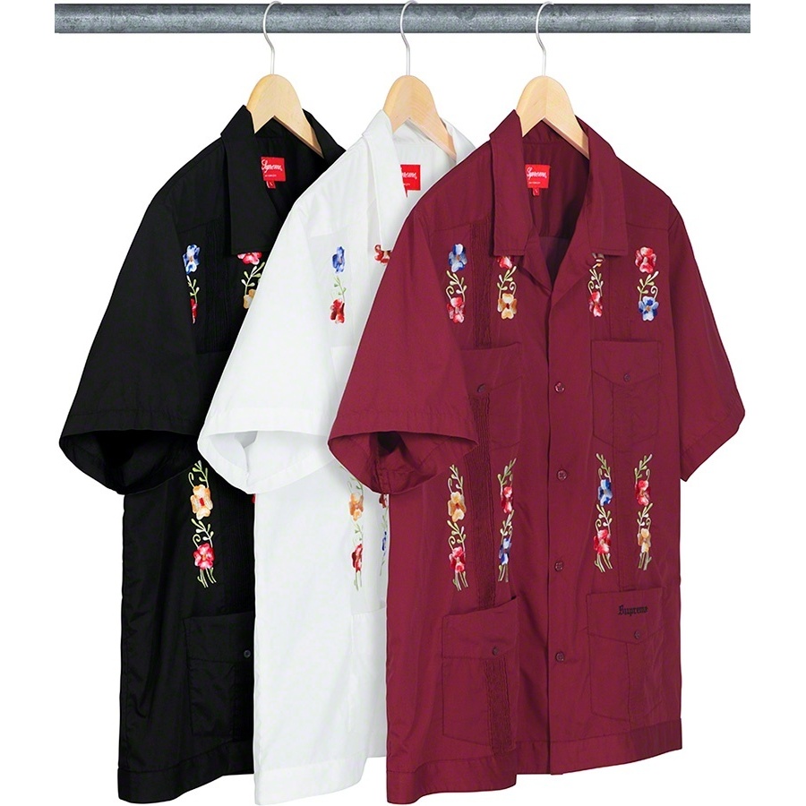 Flowers Guayabera S/S Shirt - spring/summer 2019 - Supreme