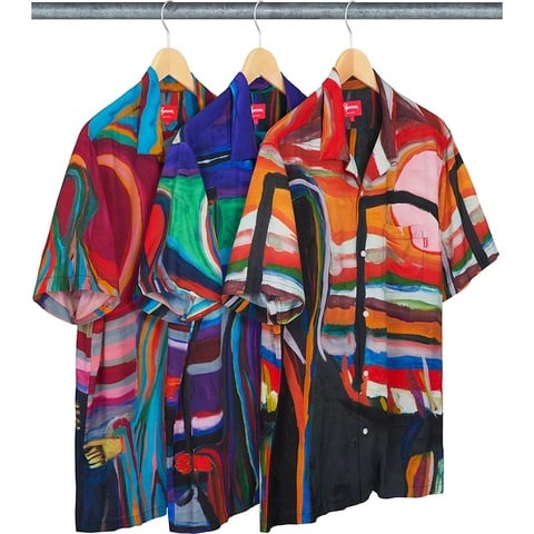 トップス supreme 19SS REAPER RAYON S/S SHIRT Supreme Grim Reaper Painted Tee – Sports Connection