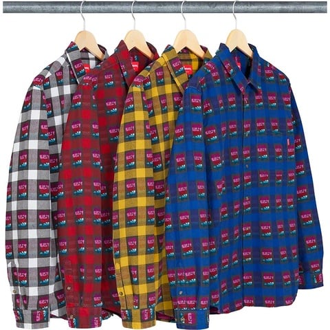 Rose Buffalo Plaid Shirt - spring/summer 2019 - Supreme