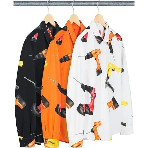 Supreme Drills Work Shirt - $138.00