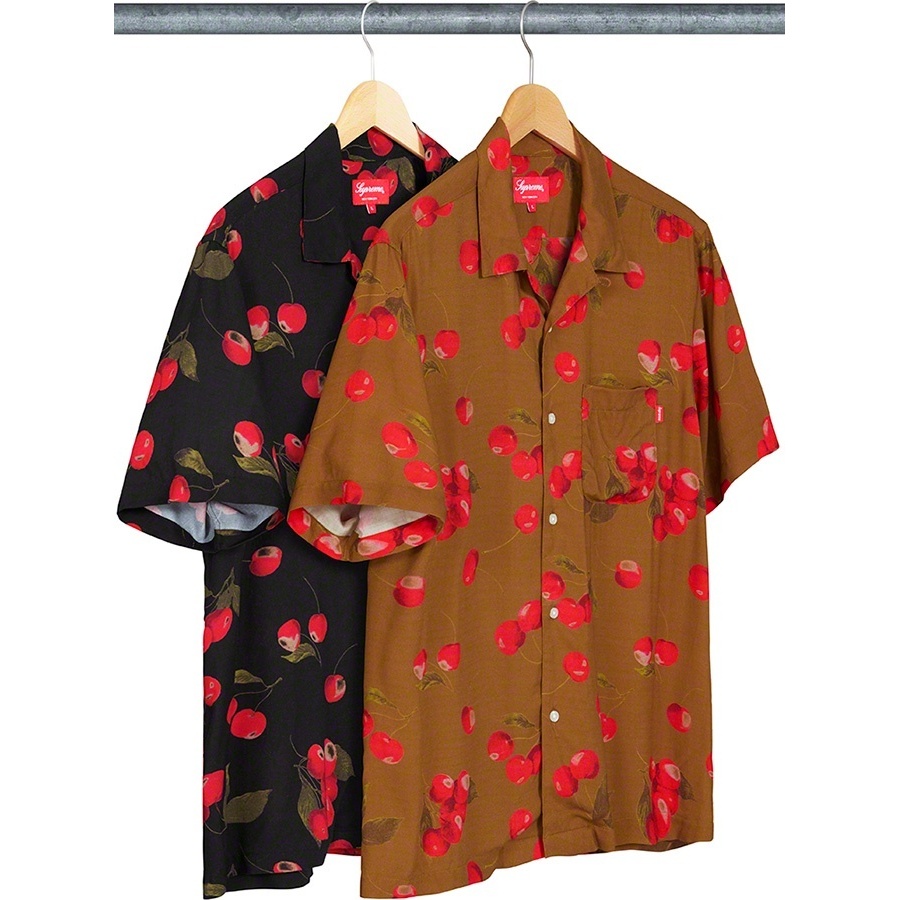 Cherry Rayon S/S Shirt - spring/summer 2019 - Supreme