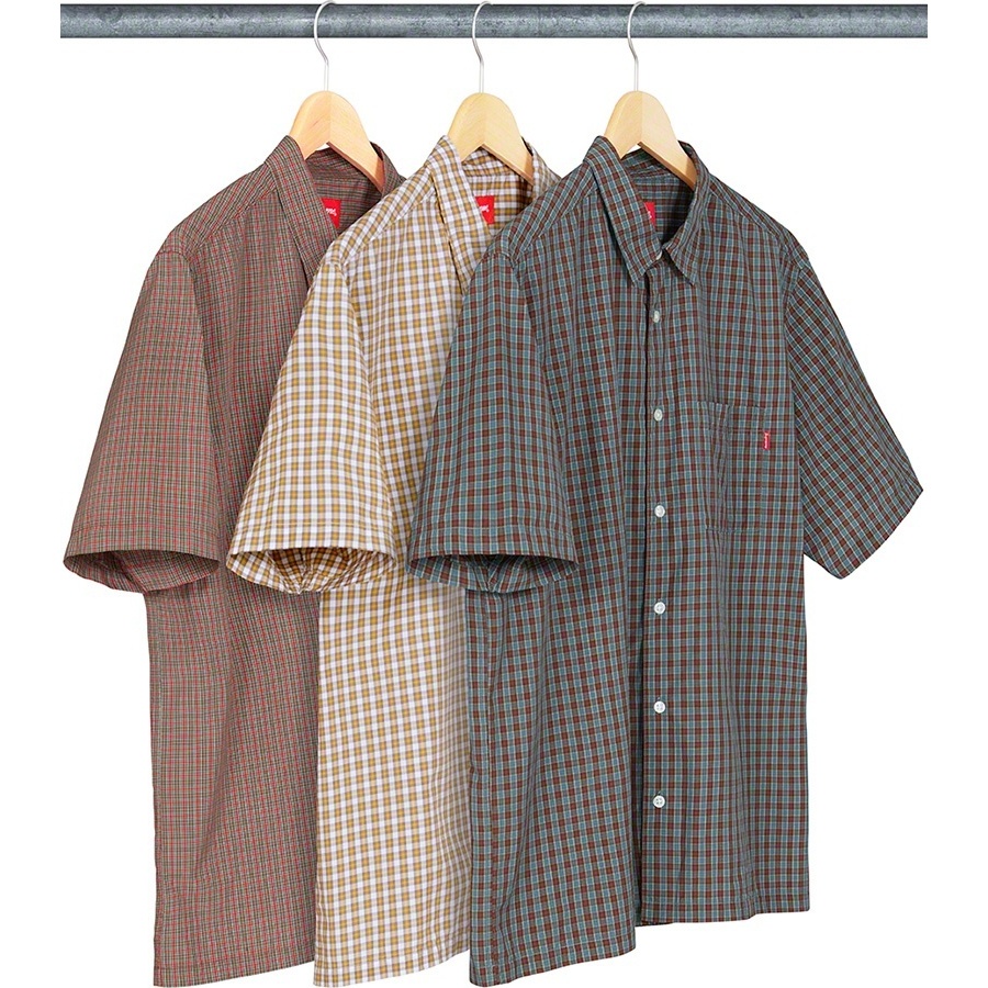 Supreme Plaid S/S Shirt (spring/summer 2019) - $128.00
