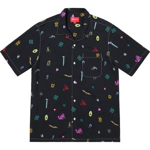 Supreme Deep Space Rayon S/S Shirt - Colorway