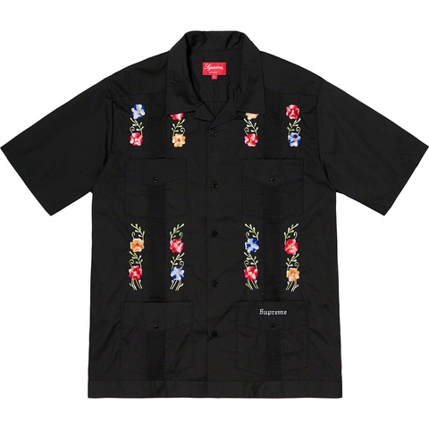 Supreme Flowers Guayabera S/S Shirt - Colorway