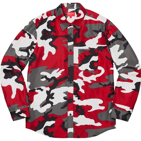 Supreme Silk Camo Shirt - Colorway