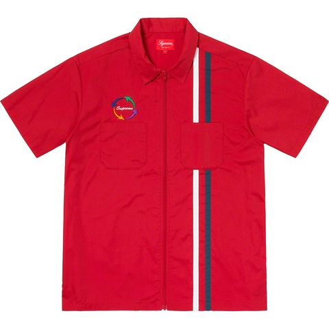 Zip Up S/S Work Shirt - spring/summer 2019 - Supreme