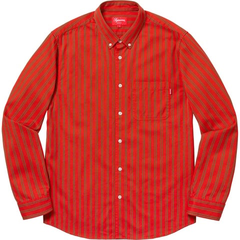 Supreme Stripe Twill Shirt - Colorway
