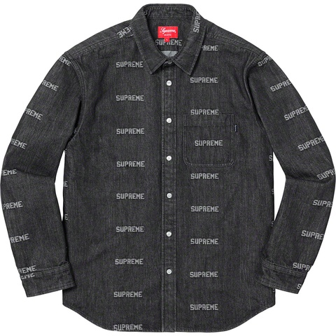 Supreme Logo Denim Shirt - Colorway