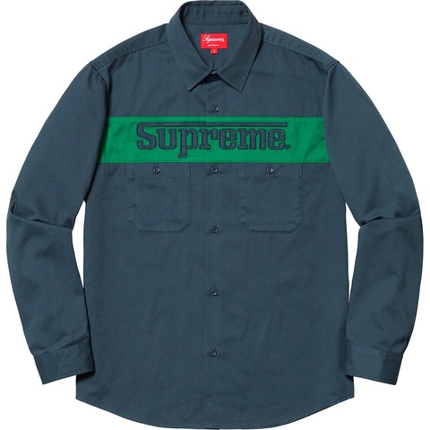 Supreme Racing Logo Work Shirt - Colorway