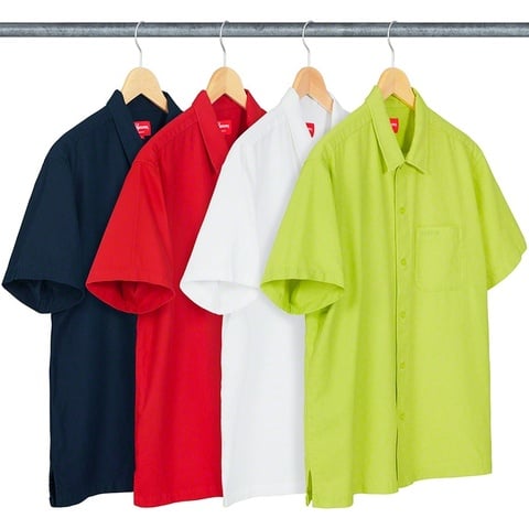 Supreme Pinhole S/S Shirt - $128.00