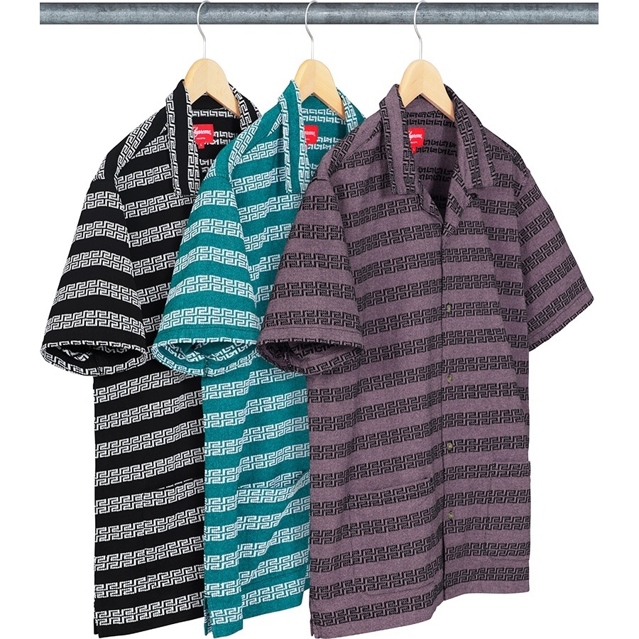 Supreme Key Stripe S/S Shirt (spring/summer 2019) - $128.00