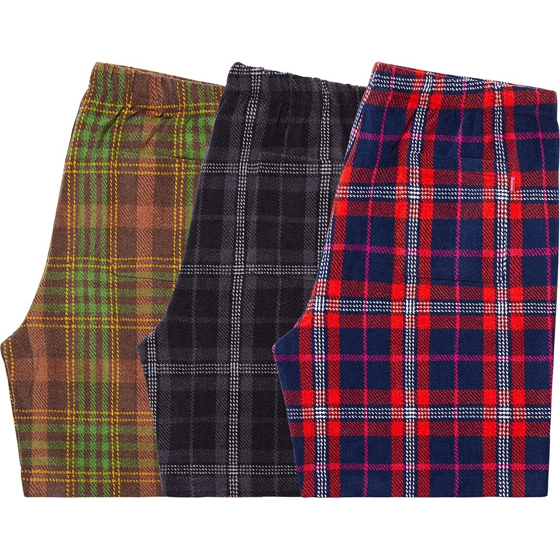 Supreme ◆19SS Plaid Velour Short pants Plaid Velour Short - spring/summer 2019 - Supreme