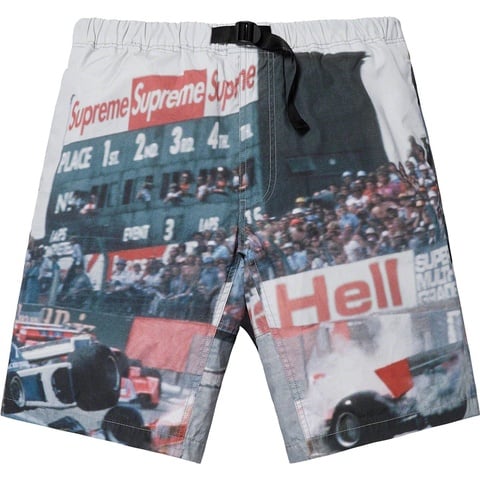 Supreme Grand Prix Belted Short - $148.00