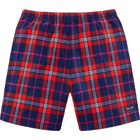 Supreme ◆19SS Plaid Velour Short pants Plaid Velour Short - spring/summer 2019 - Supreme