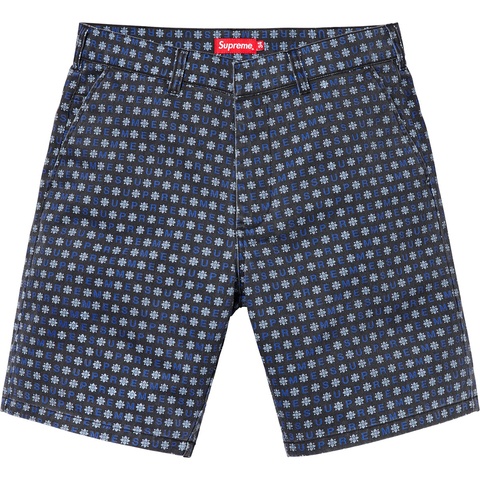 パンツ Black Foulard 32 19SS Supreme Work Short Work Short - spring/summer 2019 - Supreme